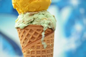 Máquina de sorvete que faz receita cremosa com 3 ingredientes